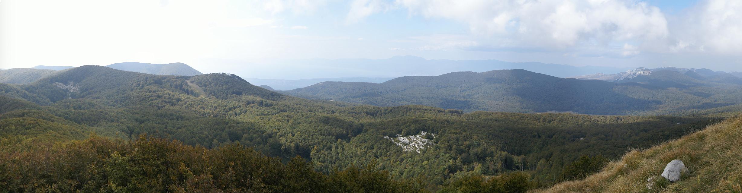 DSC08809-DSC08821.jpg - View from ascent to Snjeznik