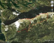 Košuta - tragovi, Karavanke