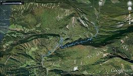 Soteska Čepa - Tscheppaschlucht Map