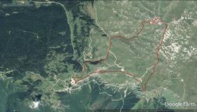 Vlašić - zemljovid Vlašić - zemljovid