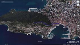 Mudna dol - zemljovid