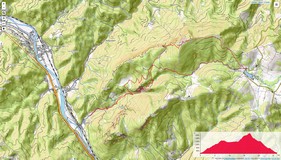 Bärenschützklamm - zemljovid Bärenschützklamm - zemljovid