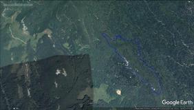 Mudna dol - zemljovid