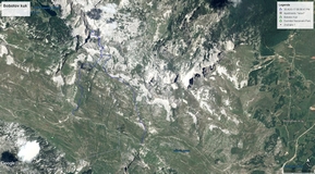 karta - Vasojevićki kom