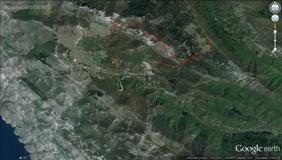 Karta - Metla - Ljubičko brdo