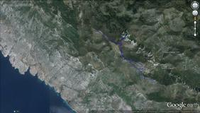 karta - Budakovo brdo - Bačić kuk